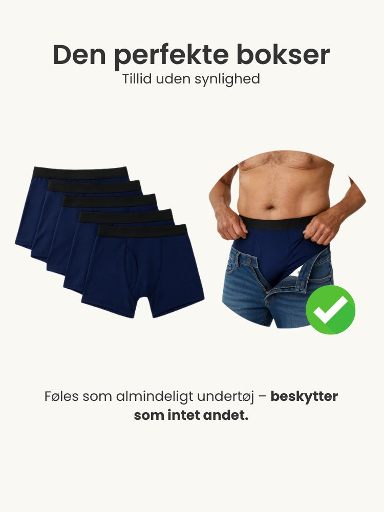 Bjørns Originale Lækagesikre Boxershorts | 3+2 Gratis