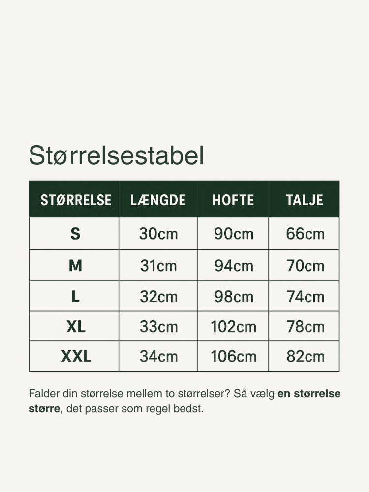 Bjørns Originale Lækagesikre Boxershorts (Sort)